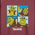 thumbnail image 3 of Shrek - Many Faces of Shrek - Women's Lightweight French Terry Long Sleeve Shirt, 3 of 5