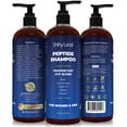 thumbnail image 4 of Anti-Thinning Peptide Shampoo – Sulfate Free Thickening & Hydrating DHT Shampoo With Biotin, Caffeine & Saw Palmetto, Formulated For Women & Men, Safe For Color-Treated & All Hair Types, 16 fl.oz, 4 of 12