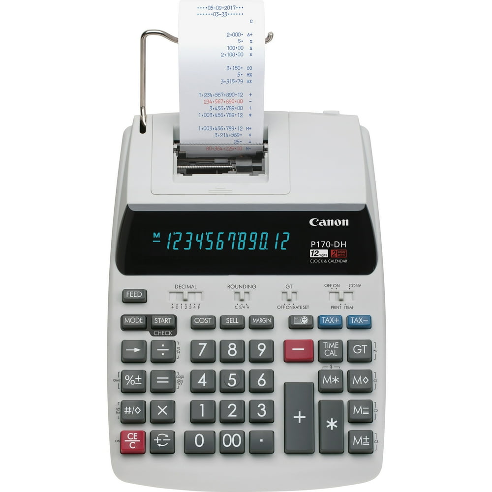 Canon P170DH3 Printing Calculator