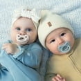 thumbnail image 2 of Chicco PhysioForma® Luxe One-Piece Silicone Pacifier, 6-16 Months, 2pk - Coastal Blue, New, 2 of 9