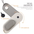 thumbnail image 3 of ELAYARD Bouteille de Voyage pour Chien Gris Plastique Forme Compacte pour Randonnée 1Pcs, 3 of 8