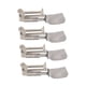 thumbnail image 3 of Sewing Foot Hemmer Sewing Machine Binder Universal Stainless Steel Wear Resistant 4pcs For Industrial ANGGREK Otros, 3 of 7