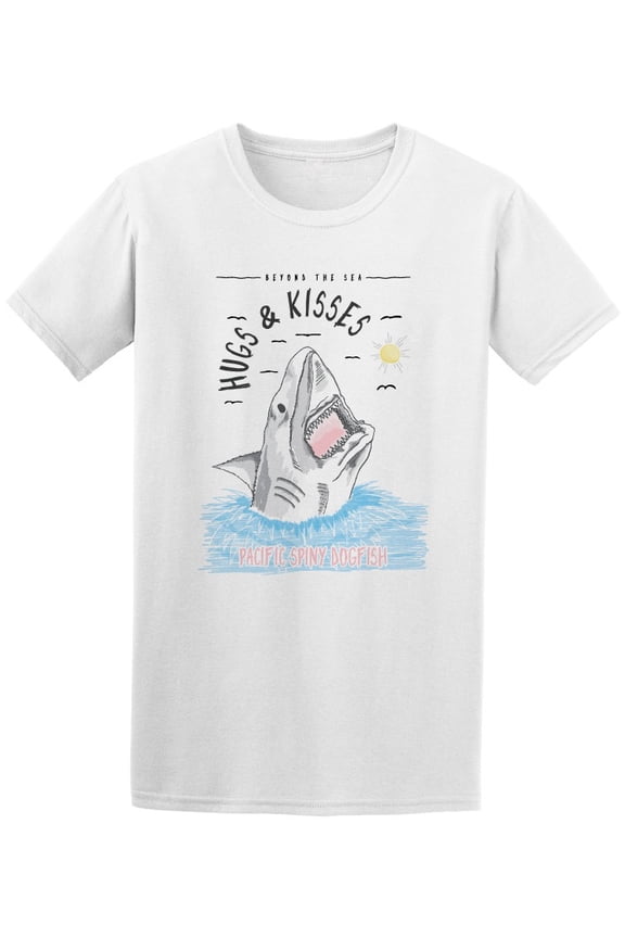 Hugs & Kisses Shark Attack Tee Men's -Image by Shutterstock