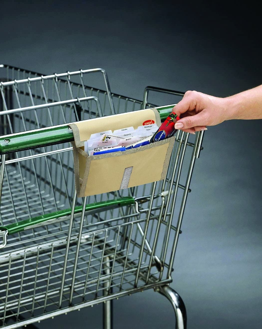 Shopping Cart Coupon Holder (Taupe) (4"H X 7.5"W X .38"D) Walmart Canada