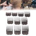 thumbnail image 4 of Clipper Guides, 10pcs Hair Trimmers Combs Guides Lightweight Fully Compatible  For Home For Hairdresser, 4 of 8