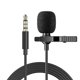 thumbnail image 1 of Micrófono para PC Jack de 3,5 mm Audio 1,5 m Mini micrófono Lavalier Entrevista Condensador omnidireccional, 1 of 5