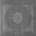 thumbnail image 1 of Ahgly Company Indoor Square Persian Gray Traditional Area Rugs, 4' Square, 1 of 1