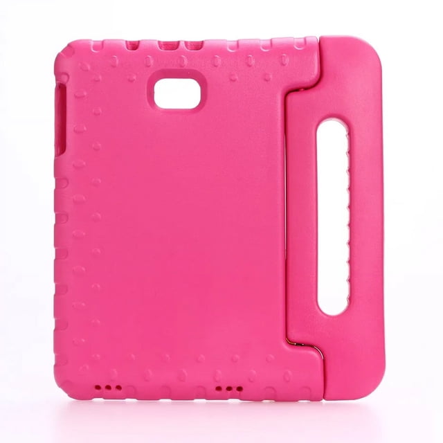 Étui pour Samsung Galaxy Tab A 10,1 Pouces 2016 Numéro de Modèle SM-T580 / SM-T585 Antichoc EVA Étui Intégrale pour Tablette pour Enfants rose Rouge SM-T580 Ou SM-T585