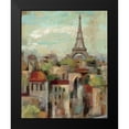 thumbnail image 2 of Vassileva, Silvia 12x14 Black Modern Framed Museum Art Print Titled - Spring in Paris II, 2 of 5