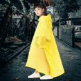 thumbnail image 4 of Unisex New Rain Gear Non-disposable Full Body Thickening Durable Kids Raincoat One-Piece Raincoat Reusable Poncho Rain Coat GREY, 4 of 8