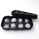 thumbnail image 4 of Kearding Fabricante de cubitos de hielo DIY, molde de bola de hielo creativo de 8 cavidades para el hogar, Bar, fiesta, whisky fresco, vino, barra Cocina y Comedor Negro Kearding HA004937-02, 4 of 6