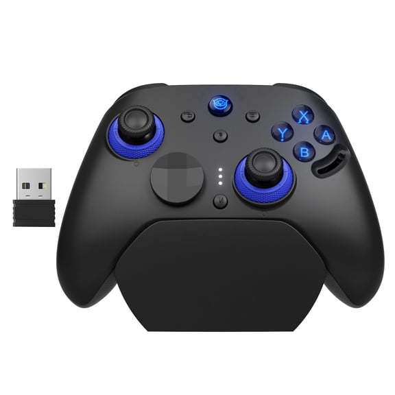 NYXI Zero-Drift TMR Hall Effect Wireless Gamepad with Adjustable Tension and Charging Dock for Nintendo Switch, PC, Android, and Ios