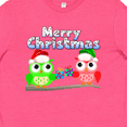 thumbnail image 4 of Inktastic Merry Christmas Owls Youth T-Shirt, 4 of 5