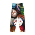 thumbnail image 4 of Easygdp Easter Egg Men's Pajama Pant, Sleep Elastic Waistband Lounge Pants - Large, 4 of 9