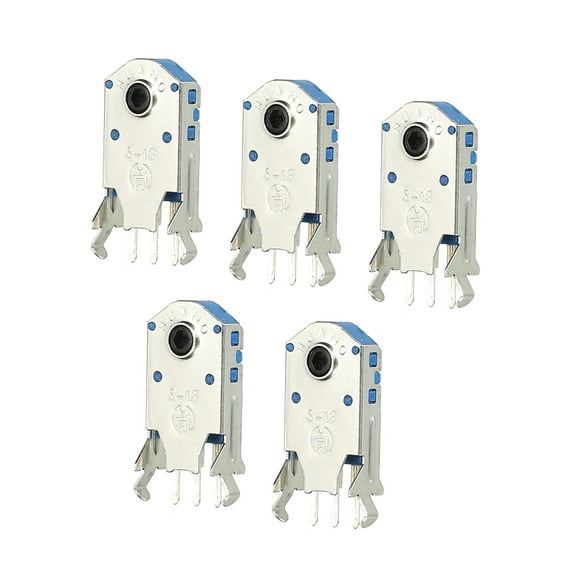 Uxcell Mouse Wheel Encoder 13mm 300W Time Accurate Decoder Rotary Mouse Scroll Wheel Encoder 5 Pcs