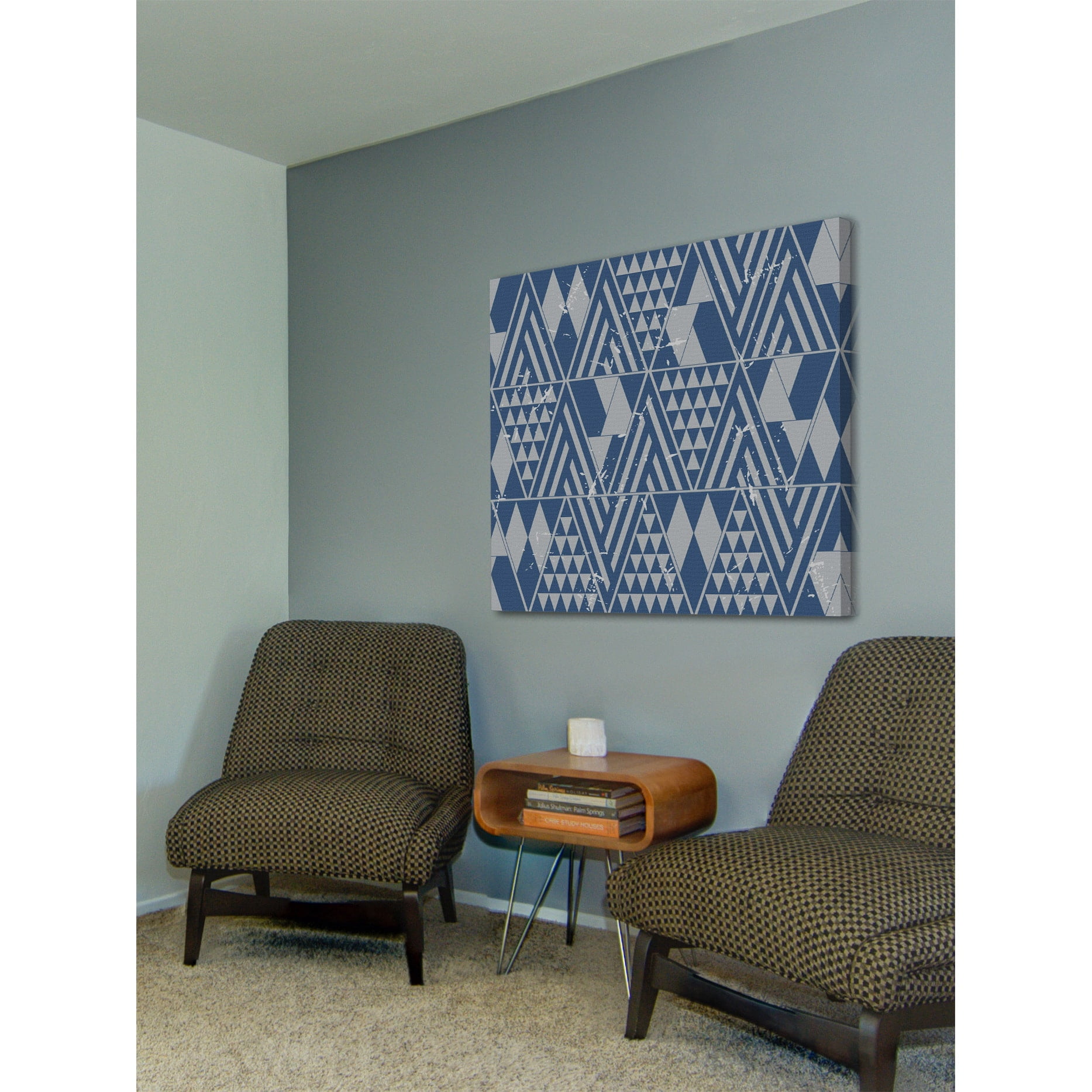 "Crippled Intensity" Painting Print on Wrapped Canvas