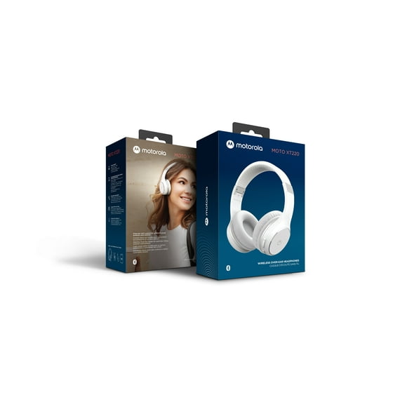 Audífonos Motorola Moto XT220 Blanco Wireless Nueva Línea 2022 Motorola liberado de fabrica