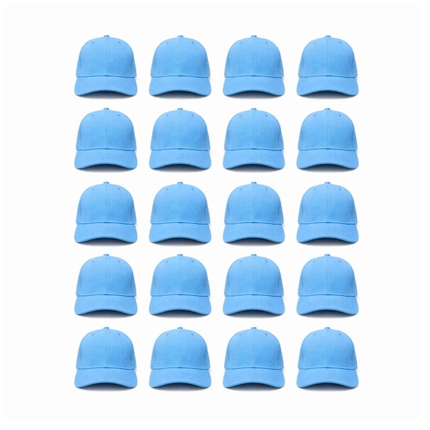 Generica Gorras Mayoreo Variedad Lisas Unisex Paquete 20 Piezas Deportivas