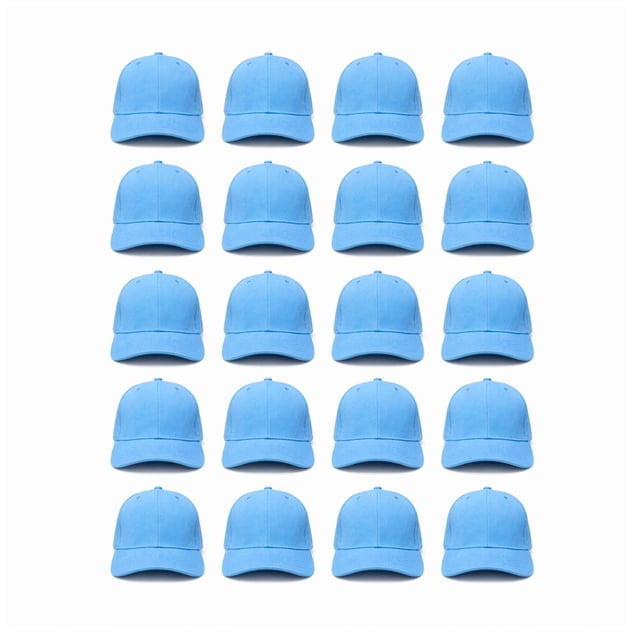Generica Gorras Mayoreo Variedad Lisas Unisex Paquete 20 Piezas Deportivas