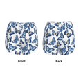 thumbnail image 3 of Balery Beautiful Butterflies Pantalones cortos deportivos para mujer con forro y dos bolsillos, elásticos, para entrenamiento, gimnasio, yoga-Small, 3 of 7