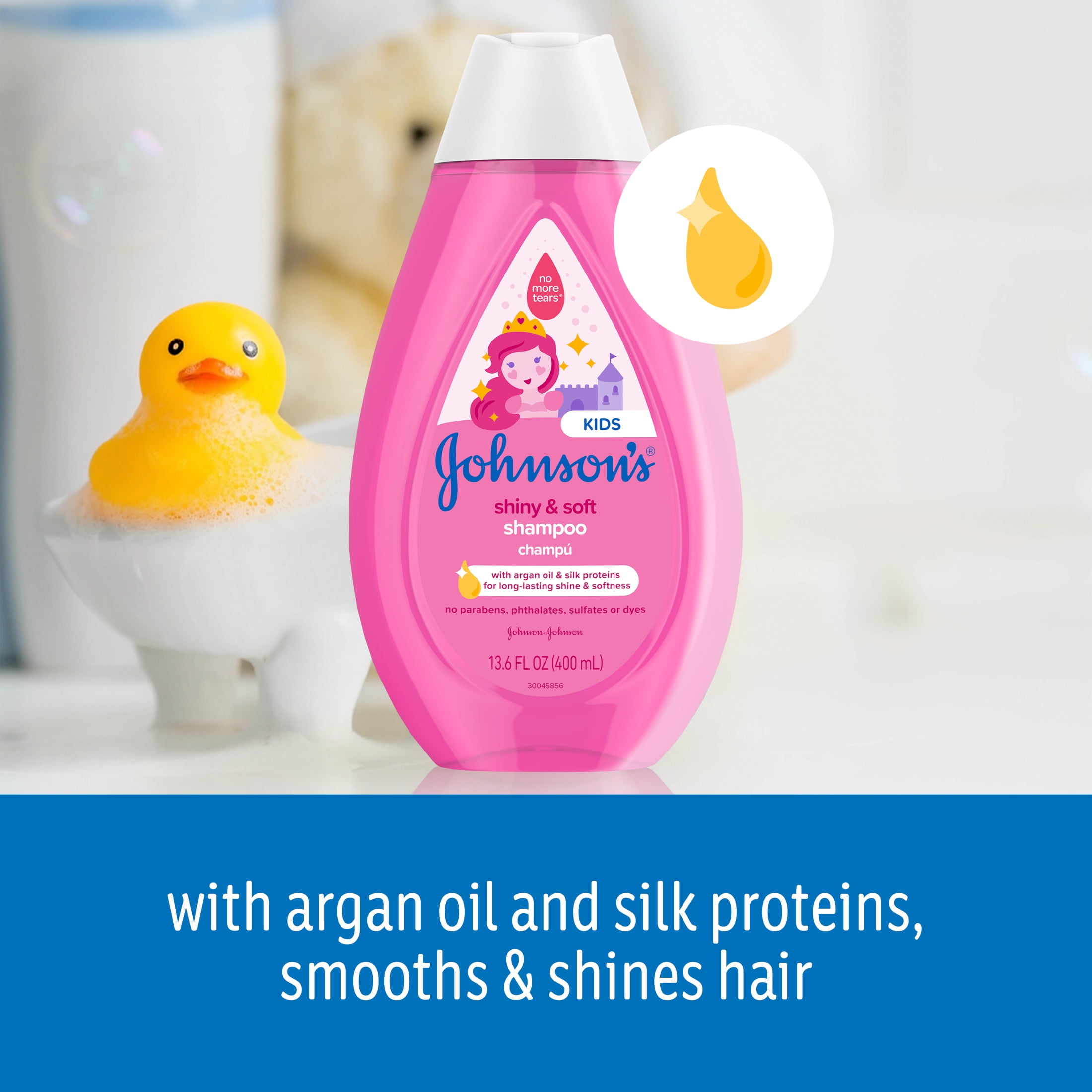 Buy Johnson's Baby Shiny Drops Kids Shampoo 500ml (16.9 fl oz) · USA