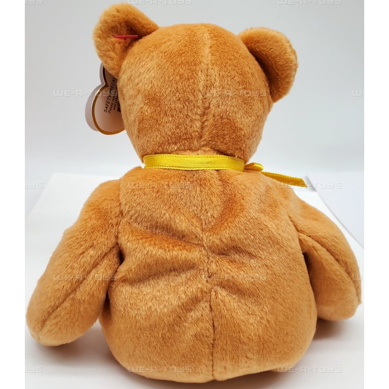 TY Beanie Baby - DIMPLES the Smiley Face Bear (Internet Exclusive