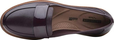 clarks raisie arlie aubergine