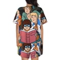 thumbnail image 3 of Saiise Scooby-Doo Bj Pajamas Sets for Women Soft Short-Sleeved Pjs with Lounge Shorts Two Piece Sleepwear S-4XL, 3 of 7