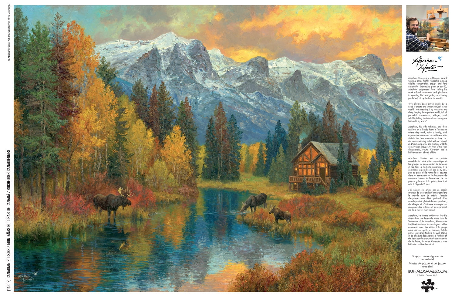 Buffalo Games Le puzzle Canadian Rockies- en 1000 pièces