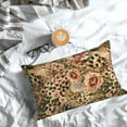 thumbnail image 3 of Cauagu Animal Leopard Print Pillow Covers with Envelope Closure,1PC Pillow Cases Decorative Pillow Case for Bed & Couch, Pillows Not Included-20"x30", 3 of 6