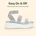 thumbnail image 4 of DREAM PAIRS Girls Flatform Wedge Open Toe platform Summer Sandals with Buckle Ankle Strap for Little Kid/Big Kid, 4 of 6