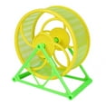 thumbnail image 1 of Hamster Roue pour Roue de Course Silencieuse en Plastique Roue d'Exercice pour Gerbille Chinchilla, 1 of 10