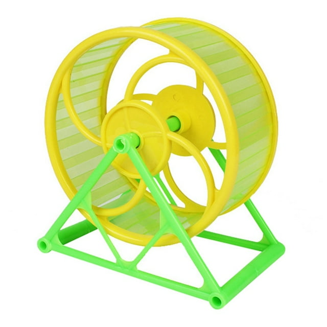 Hamster Roue pour Roue de Course Silencieuse en Plastique Roue d'Exercice pour Gerbille Chinchilla