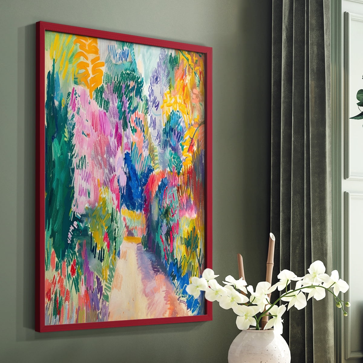Matisse XLII Framed Print - Solid Wood