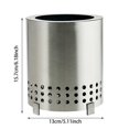 thumbnail image 2 of Customizable Solo Stove Mesa Tabletop Fire Pit With Stand Low Smoke Outdoor Mini Cy, 2 of 5