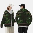 thumbnail image 2 of KLL Framed Greenery Wall Art Print Men's Women’s UPF 50+ Sun Protection Outdoor Hoodie Jacket Long Sleeve Fishing Hiking Performance Shirt- XX-Large, 2 of 5