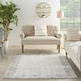 thumbnail image 2 of Nourison Elation Abstract Modern Indoor Rug Ivory Grey 6' x 9', 2 of 9