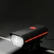 thumbnail image 4 of Faro delantero con claxon - Luz LED de bici de 250 lúmenes, recargable USB, impermeable IPX5, roja o azul, 4 of 8