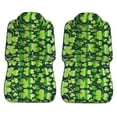 thumbnail image 3 of LAKIMCT Stripes Patricks Day Car Seat Covers Vehicle Front Seat Covers Universal Fit Seat Protector, 3 of 9