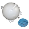 thumbnail image 2 of Engine Radiator Coolant Reservoir Tank Bottle and Cap for GOLF MK6 MK5 CC 1K0 121 407 A,1 * Radiator Coolant Bottle With Cap,White, 2 of 5