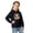 6-Black, variant on Arlun Kids Highland Cow Hoodies Back to School Outfits for Girls Fall Winter Lightweight Cozy Long Sleeve Sweatshirts Cute Cartoon Graphic Hooded Pullover Top with Pocket 160