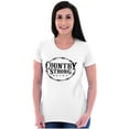thumbnail image 3 of Country Strong Logo Western Cowboy Men's Graphic T Shirt Tees Brisco Brands X, 3 of 4