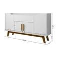 thumbnail image 2 of Addie 53.54 Sideboard with 5 Shelves, 2 of 5