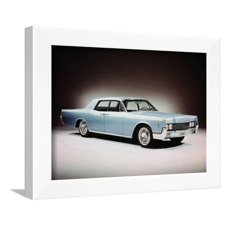 1966 Lincoln Continental Four Door Sedan. Framed Print Wall