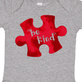 thumbnail image 4 of Inktastic Autism Awareness Be Kind Red Puzzle Piece Boys or Girls Baby Bodysuit, 4 of 5