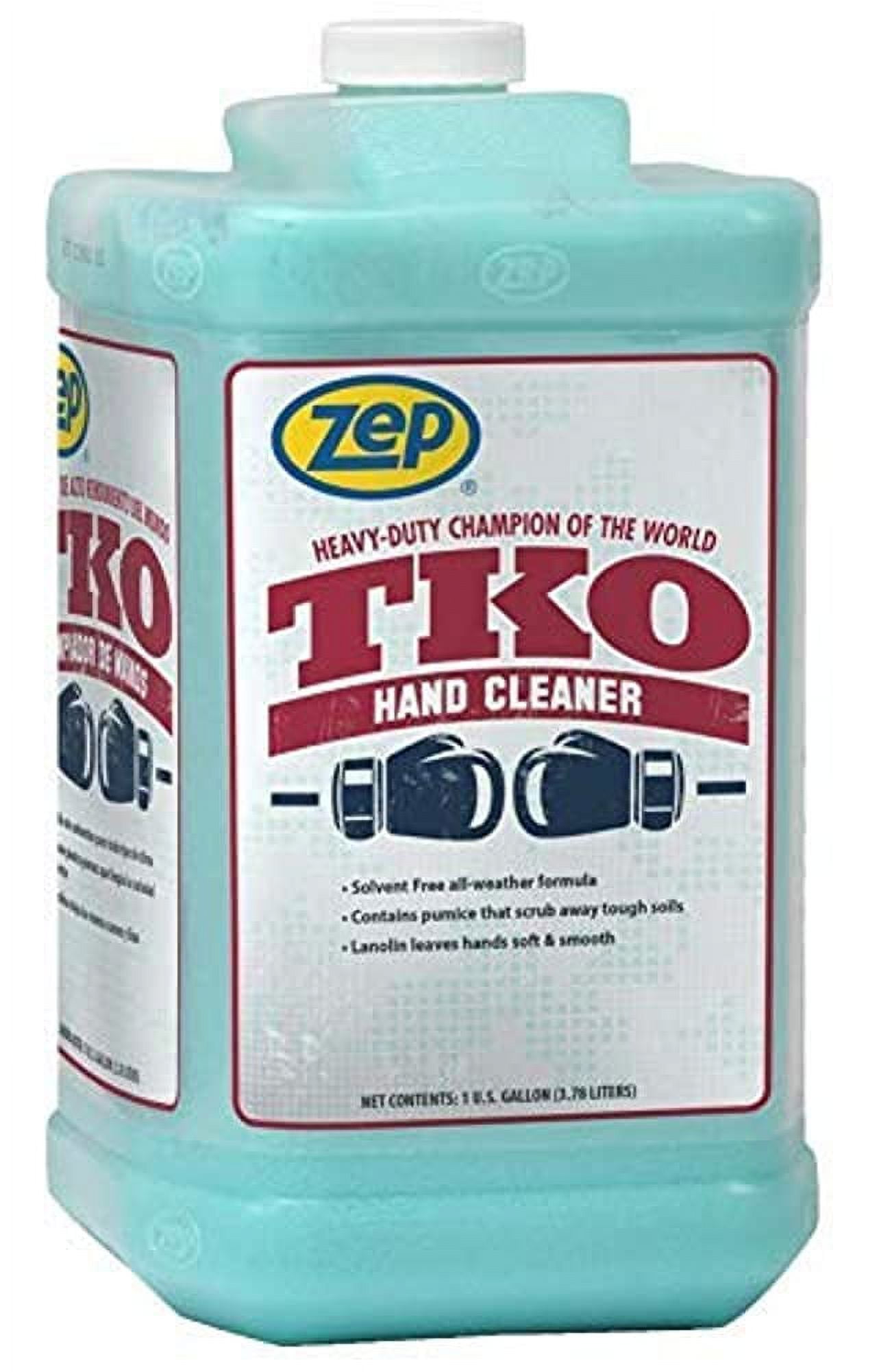 Zep TKO Industrial Hand Cleaner, Heavy-Duty Degreaser for
