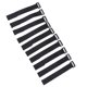 thumbnail image 2 of 10 Uds. Bandas de cinturón de caña de pescar Cable Tie Wrap -2 colores a elegir negro Cola Cinturones de caña de pescar, 2 of 8