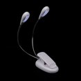 thumbnail image 3 of Lámpara de Lectura con Clip de Luz de Soporte de Música de 8 LED para Práctica de Música Accesorio de Viaje de Escenario Portátil - Blanco, se describe SM SunniMix Lámpara LED de pie, 3 of 8