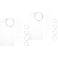 thumbnail image 1 of EIMELI 10 Sets Clear Card Sleeves Photo Trading Card Sleeves Card Protectors Transparent Cards Cover with Steel Wire, 1 of 8