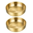 thumbnail image 5 of ROSENICE 2Set Gold Stainless Steel Dipping Bowls Suitable for Condiment Dish in Kitchen Supply and Restaurants, 5 of 8